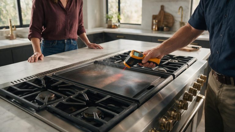 Wolf Rangetop Griddle Not Heating Evenly